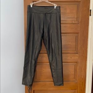 Vegan Leather Abercrombie Leggings